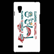 Coque LG Optimus L9 Adishatz TRAIT
