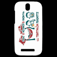 Coque HTC One SV Adishatz TRAIT