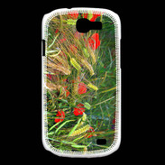 Coque Samsung Galaxy Express DP Coquelicot dans un champs de blé