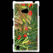 Coque Nokia Lumia 720 DP Coquelicot dans un champs de blé