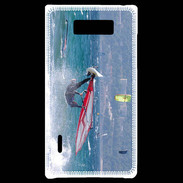 Coque LG Optimus L7 DP Planche à voile en mer