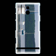 Coque Sony Xperia P DP Bateaux à marée basse