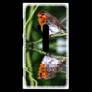 Coque Nokia Lumia 920 DP oiseau mirroir
