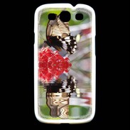 Coque Samsung Galaxy S3 DP Papillon mirroir