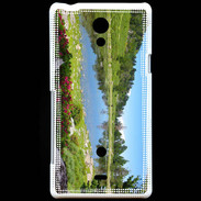 Coque Sony Xperia T DP Lac de montagne