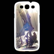 Coque Samsung Galaxy S3 DP Voilier face au soleil