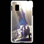 Coque LG Optimus G DP Voilier face au soleil