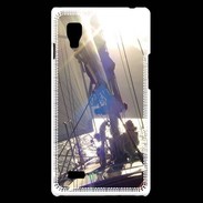 Coque LG Optimus L9 DP Voilier face au soleil