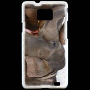 Coque Samsung Galaxy S2 DP Éléphant 1