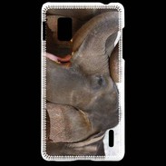 Coque LG Optimus G DP Éléphant 1