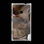Coque Nokia Lumia 520 DP Éléphant 1