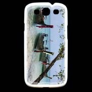 Coque Samsung Galaxy S3 DP Barge en bord de plage 2