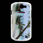 Coque Samsung Galaxy Express DP Barge en bord de plage 2