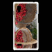Coque LG Optimus L9 DP Panier de fruits