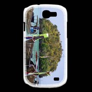 Coque Samsung Galaxy Express DP Barge en bord de plage