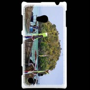 Coque Nokia Lumia 720 DP Barge en bord de plage