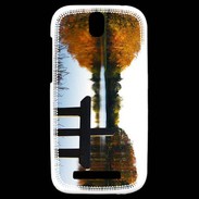 Coque HTC One SV DP Etang de sologne