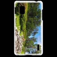 Coque LG Optimus G DP Rivière en montagne