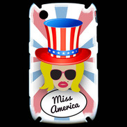 Coque Blackberry 8520 Miss USA Blonde