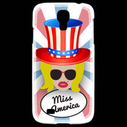 Coque Samsung Galaxy S4 Miss USA Blonde