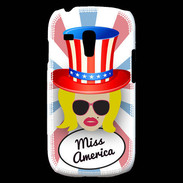 Coque Samsung Galaxy S3 Mini Miss USA Blonde