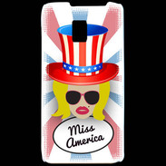 Coque LG P990 Miss USA Blonde