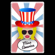 Etui carte bancaire Miss USA Blonde