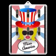 Porte clés Miss USA Blonde