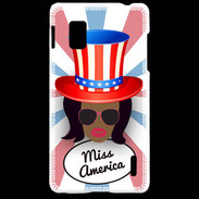Coque LG Optimus G Miss USA Black