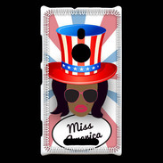 Coque Nokia Lumia 925 Miss USA Black