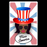 Etui carte bancaire Miss USA Black