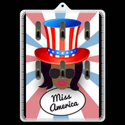 Porte clés Miss USA Black