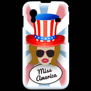 Coque Samsung ACE S5830 Miss USA Rousse