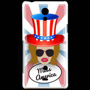 Coque Sony Xperia T Miss USA Rousse