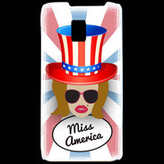 Coque LG P990 Miss USA Rousse