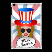 Coque iPadMini Miss USA Rousse
