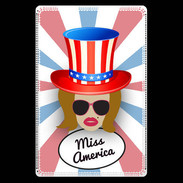 Etui carte bancaire Miss USA Rousse