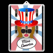 Porte clés Miss USA Rousse