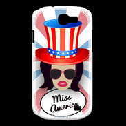 Coque Samsung Galaxy Express Miss USA Brune