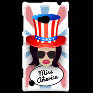 Coque Nokia Lumia 720 Miss USA Brune