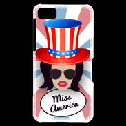 Coque Blackberry Z10 Miss USA Brune