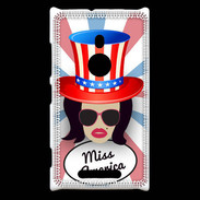 Coque Nokia Lumia 925 Miss USA Brune