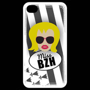 Coque iPhone 4 / iPhone 4S Miss Bretagne Blonde