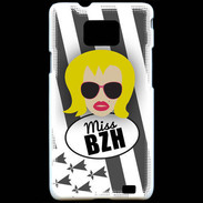 Coque Samsung Galaxy S2 Miss Bretagne Blonde