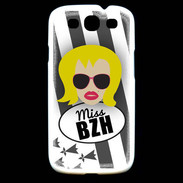 Coque Samsung Galaxy S3 Miss Bretagne Blonde