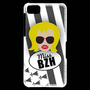 Coque Blackberry Z10 Miss Bretagne Blonde