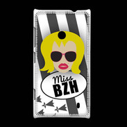 Coque Nokia Lumia 520 Miss Bretagne Blonde