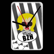 Grande pendule murale Miss Bretagne Blonde