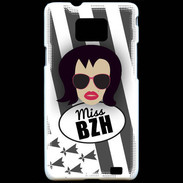 Coque Samsung Galaxy S2 Miss Bretagne Brune