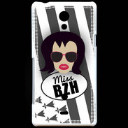 Coque Sony Xperia T Miss Bretagne Brune